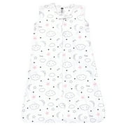 Hudson Baby Infant Girl Cotton Sleeveless Wearable Sleeping Bag, Sack, Blanket, Dreamer, 0-6 Months